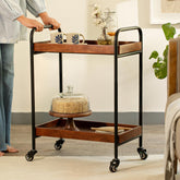 Wooden and Metal Trolly - ellementry